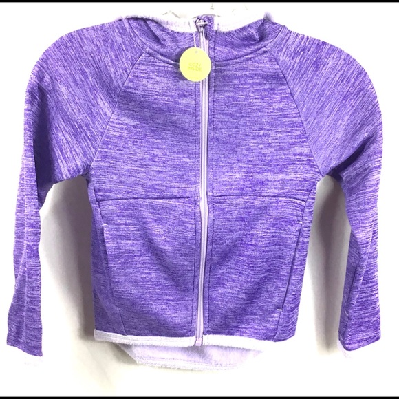 New C9 Champion Purple Zip Fleece Warm Hoodie - Picture 3 of 11